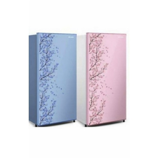 KULKAS SHARP 1 PINTU SJ SJN 162 D SP SB MOTIF SAKURA