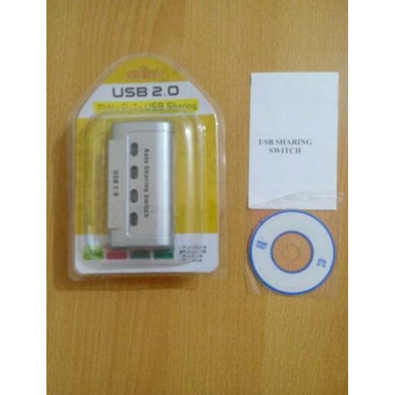 USB DATA SWITCH AUTO 4 PORT (SHARING SWITCH PRINTER AUTO 4 PORT)