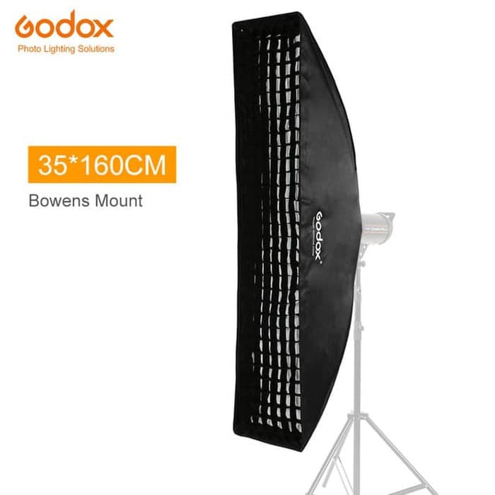 Godox SB FW35160 Softbox with Grid 35x160cm Bowens Mount Rectangle