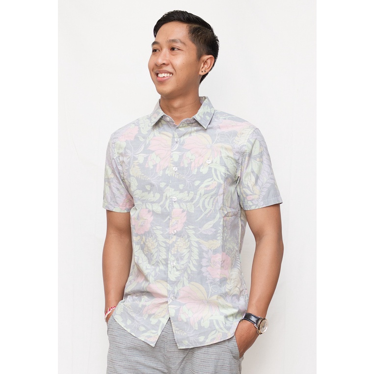 VISSLA-KOOKABURA SS WOVEN-KEMEJA PRIA