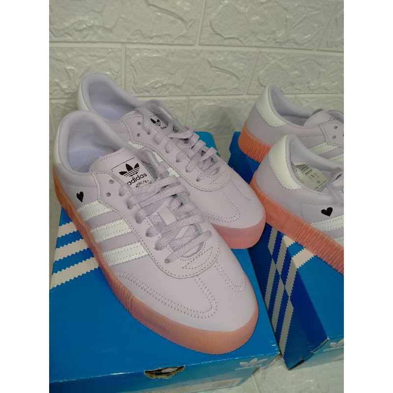 preloved like new adidas sambarose lilac / sepatu adidas original