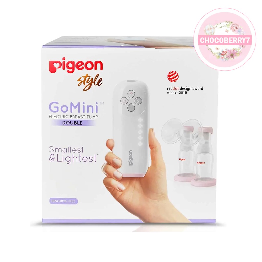 Pigeon Go Mini Double Electric Breast Pump Pompa Asi GoMini