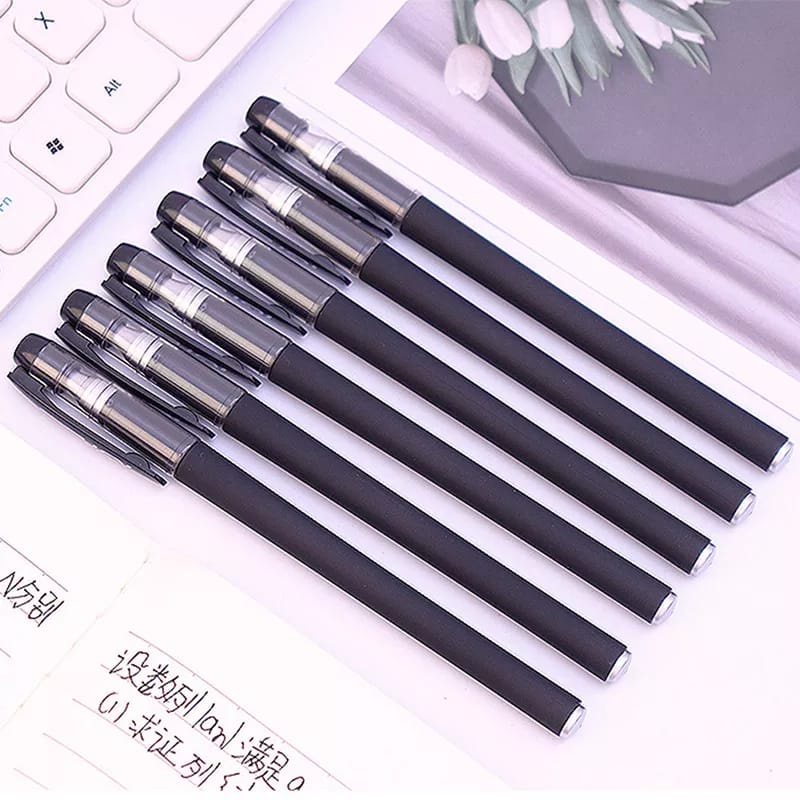 Alat Tulis Kantor / Pulpen Sekolah Import / Pena Elegant Premium / Bolpoin Hitam
