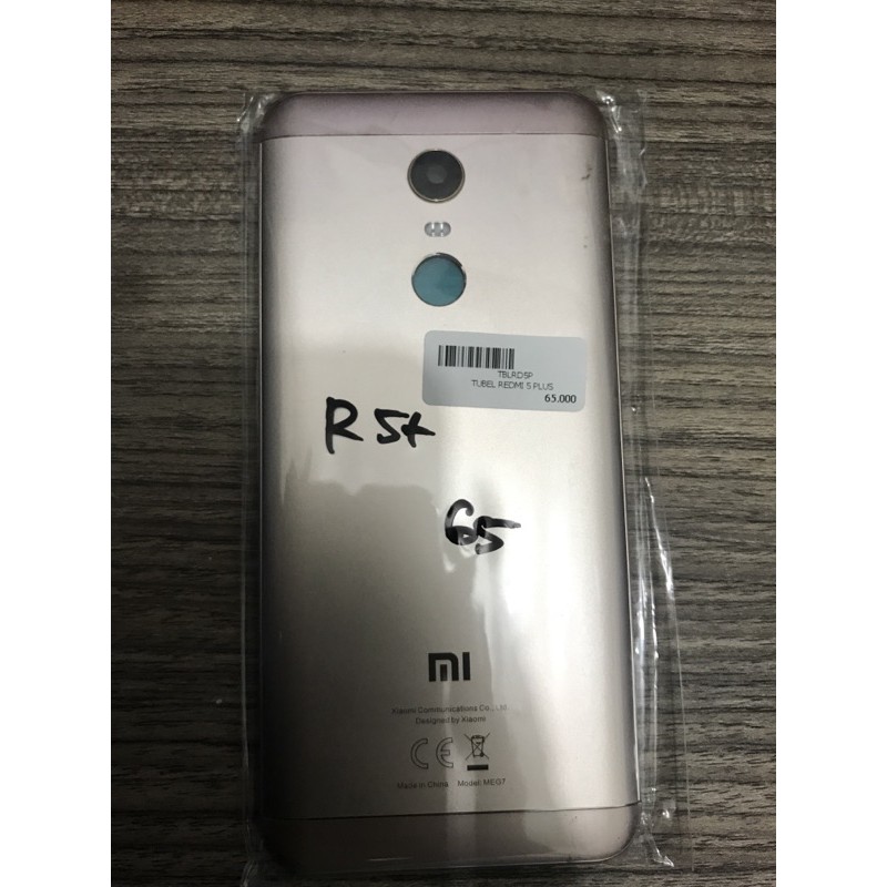 TUTUP BELAKANG REDMI 5+