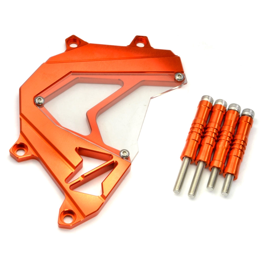 Cover Pelindung Sprocket Mesin Depan Motor Kawasaki Z800 Z750 2013-2016-orange