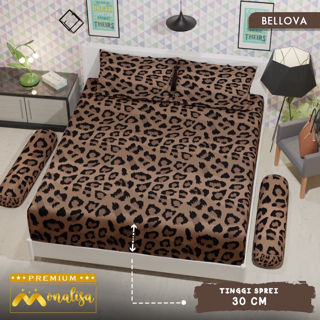 Monalisa Premium Sprei Uk 160/180 T 30 - Bellova