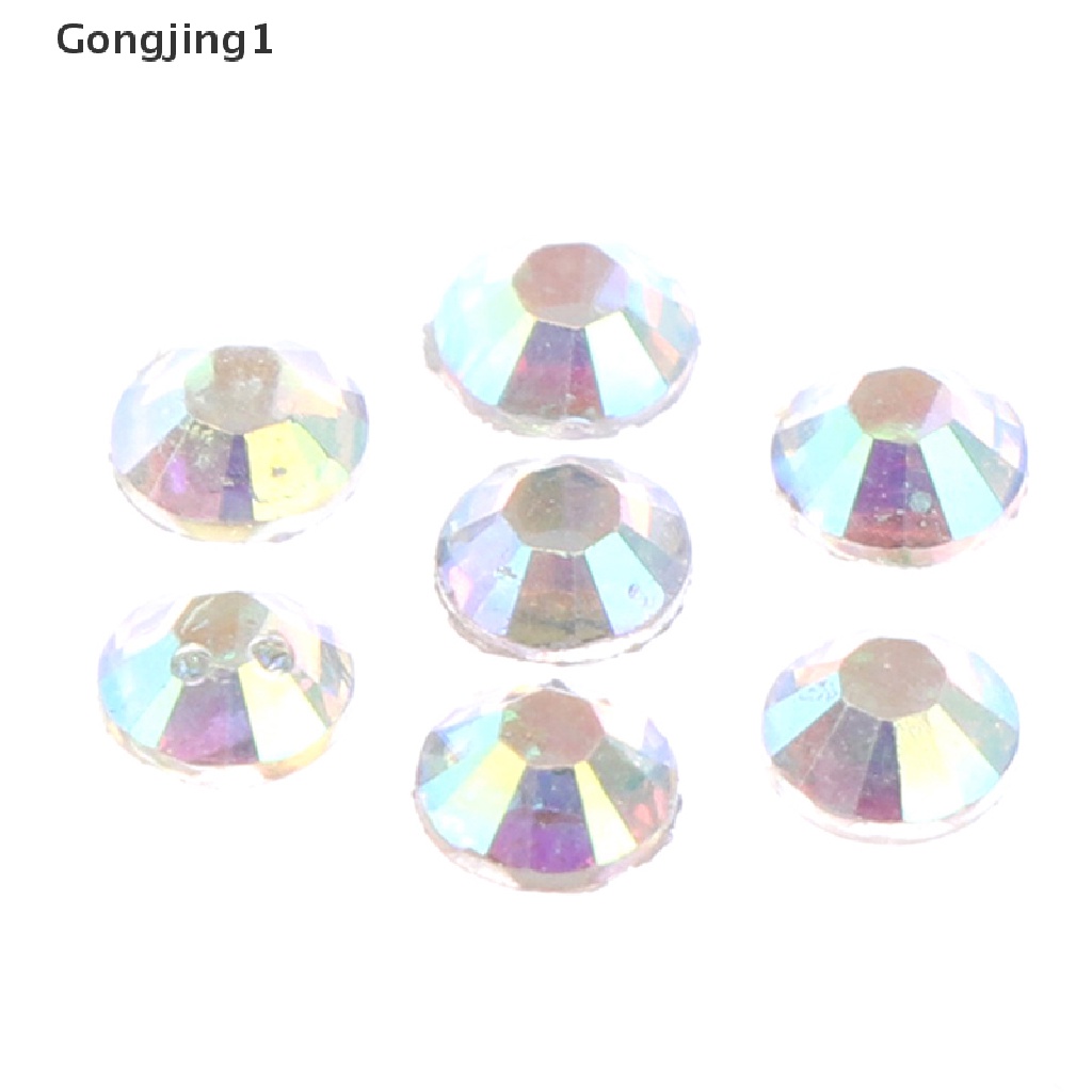 Gongjing1 10000Pcs Berlian Imitasi Ukuran 3MM Untuk Dekorasi