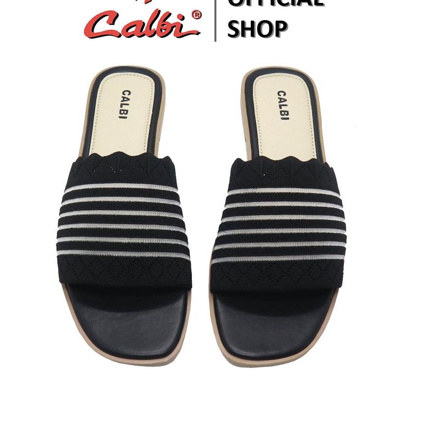Siap Kirim.. Calbi Sandal Wanita Teplek Slip On Rajut - HSE 1920