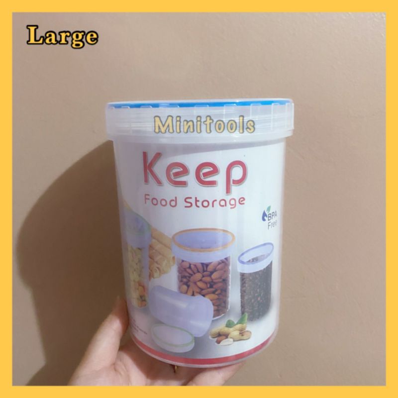 Toples Makanan Keep Shinpo SIP 352 / Toples Kue / Toples Dapur