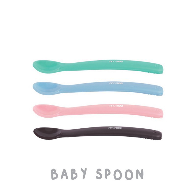 Monee Silicone Baby Spoon step 1