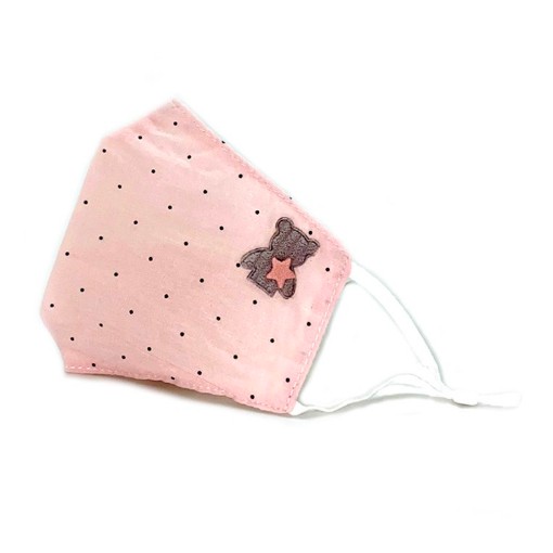 

La Floret 1 pc MCKD-02 FANCY POLKADOT 2 pcs Masker Kain Anak Non-medis (umur 3 - 10 tahun )