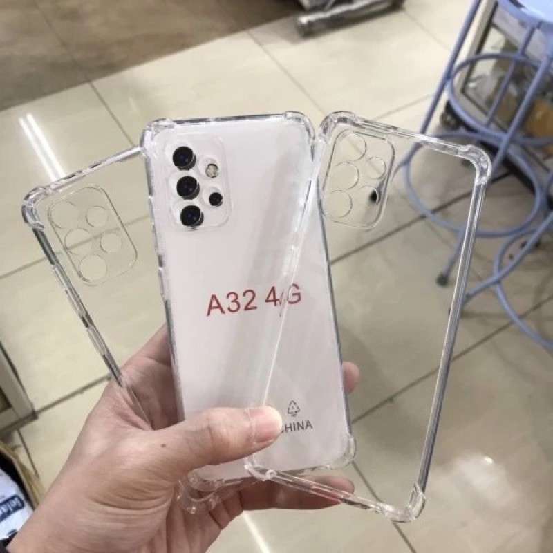 SAMSUNG A32 4G VERSI INDO SILIKON CASE CLEAR ANTI JAMUR