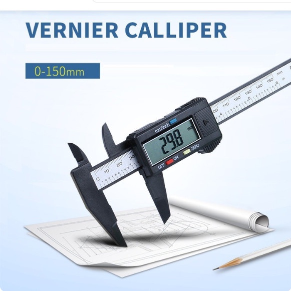 

Jangka Sorong Sketmat Sigmat Digital Vernier Caliper Murah Carbon Ukur