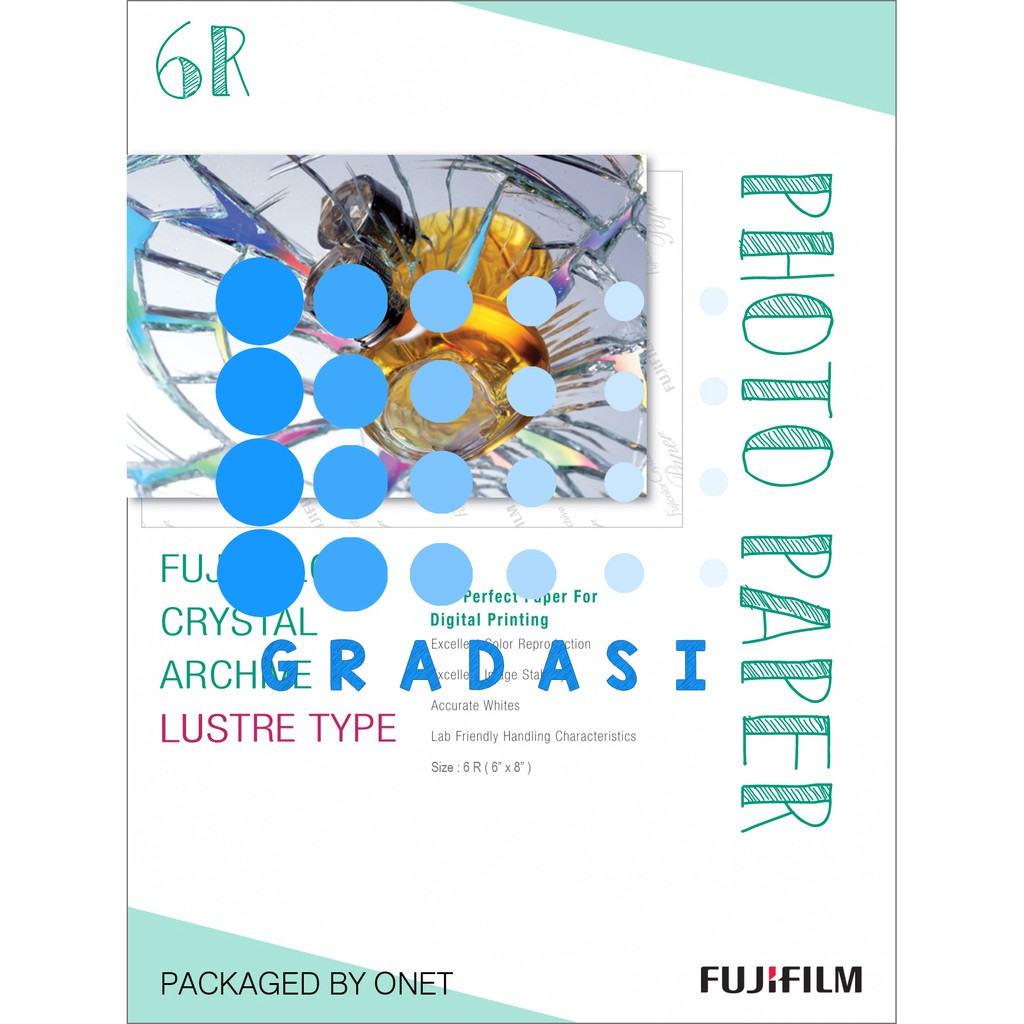 KERTAS FOTO FUJIFILM UKURAN 6R