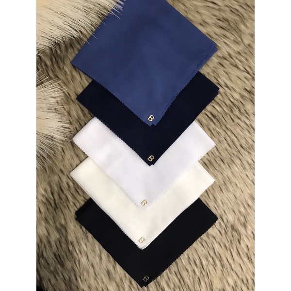 COD // Ready Jilbab Voal Polos Denay Premium pin Button// warna terbaru best seller