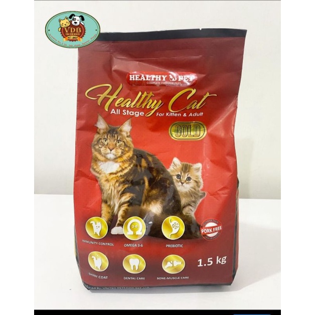 Healthy Cat all stage for kitten &amp; adult Gold 1,5 kg