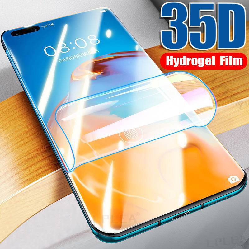 35D Curved Hydrogel Soft Film For Huawei HUAWEI Mate 8 / Mate 9 / Mate9 pro / Mate 10 / Mate10 pro / Mate 20 / Mate 20 pro / Mate 20X Mate 30 / mate 30E / Mate30 Pro / mate 30E pro / mate40 / mate 40E / mate40 pro / mate40 Pro+ P Smart 2019 Not Glass