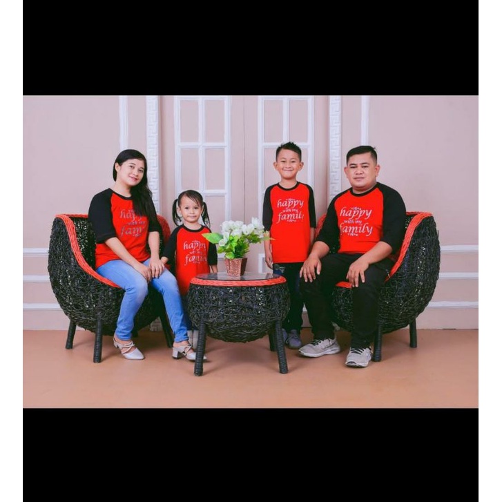 KAOS COUPLE KELUARGA AYAH IBU DAN ANAK KAOS DISTRO KEKINIAN