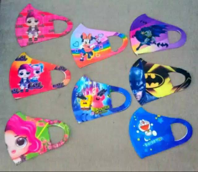 Masker Scuba Premium Motif Anak