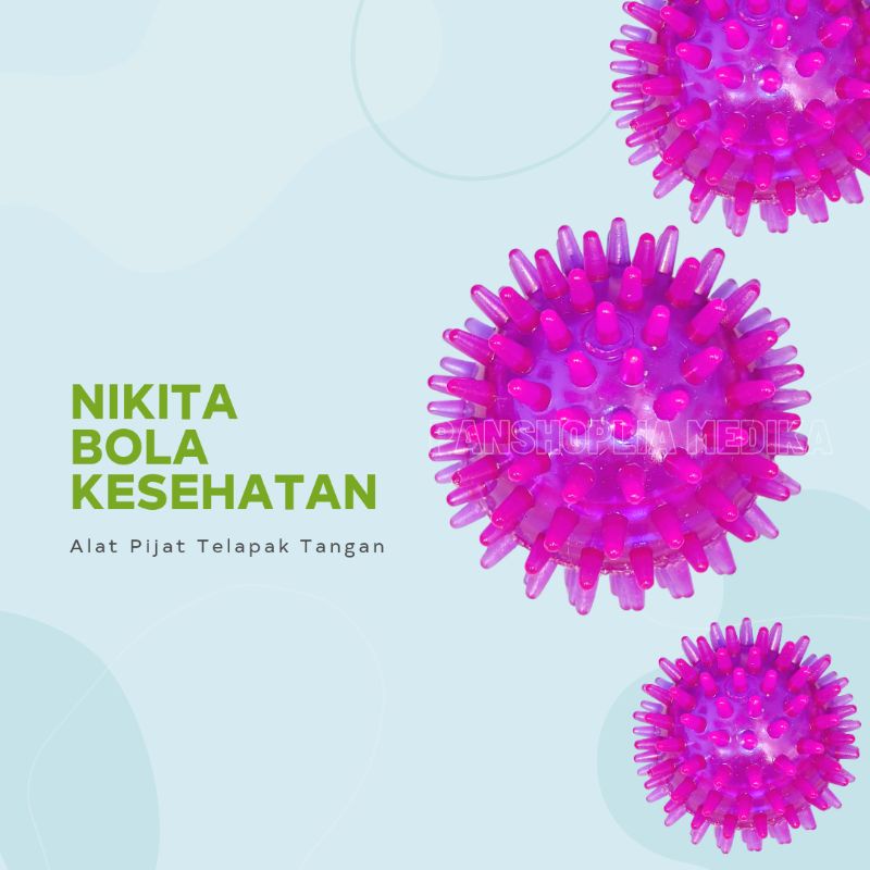 Bola stroke tangan Nikita | Bola karet terapi stroke tangan