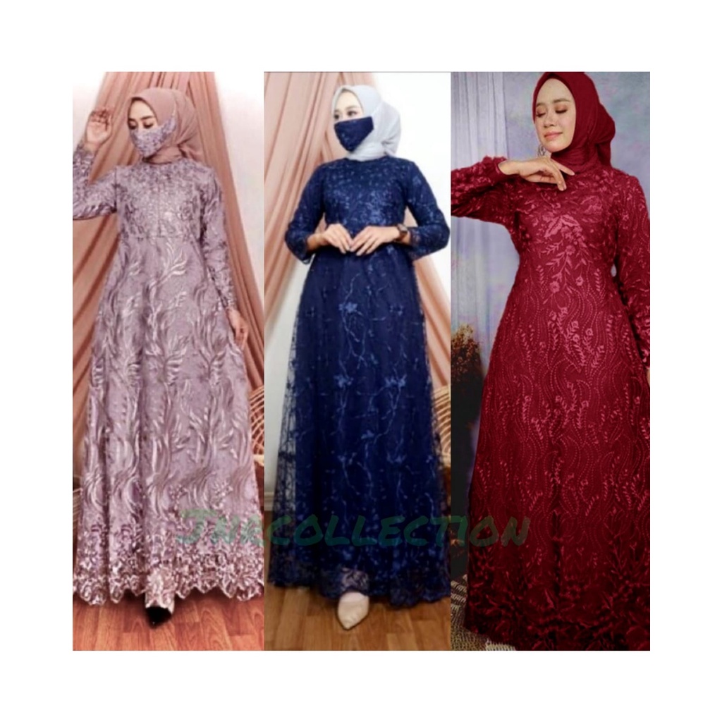 GAMIS TERBARU2021 LEBARAN WANITA KAMARIA 2/GAMIS/GAMIS TILE MUTIARA/SIZE S/L/XL/XXL/3L/GAMIS KONDANGAN/DRESS KONDANGAN