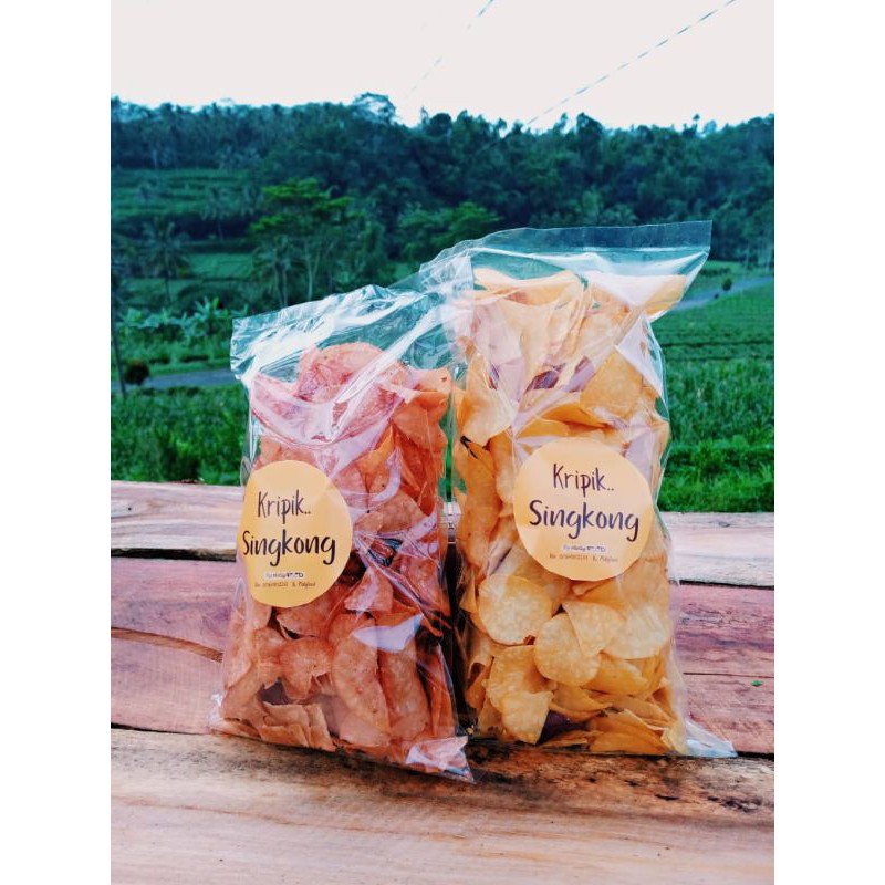 

kripik singkong pedas manis & original