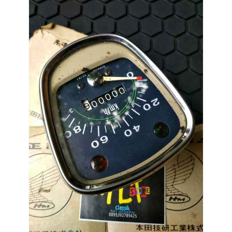 speedometer c70 original spedo honda c70 ori nos