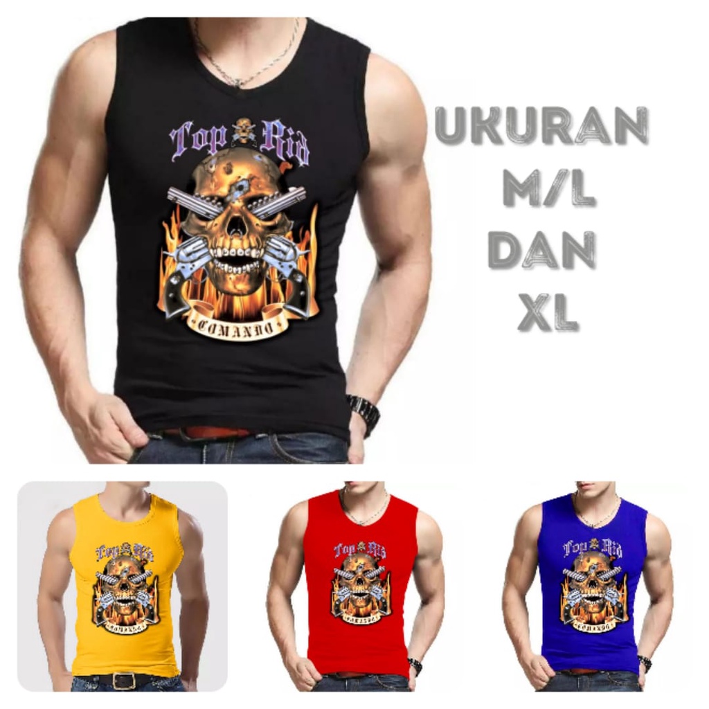 BISA COD / Singlet KOMANDO / singlet terbaru / singlet kekinian / kaos dalam pria -mukzhop