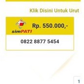 kartu perdana nomor cantik simpati 5454 l7i6
