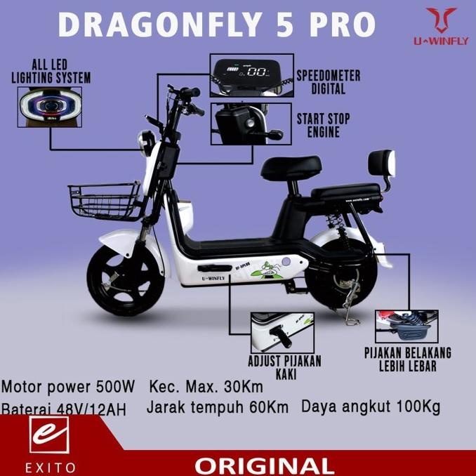 Uwinfly DF5 Sepeda Listrik