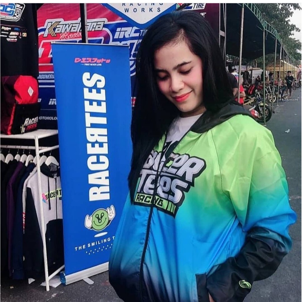 Jaket parasut Racertees original 100% ( GRATIS ONGKIR ! )