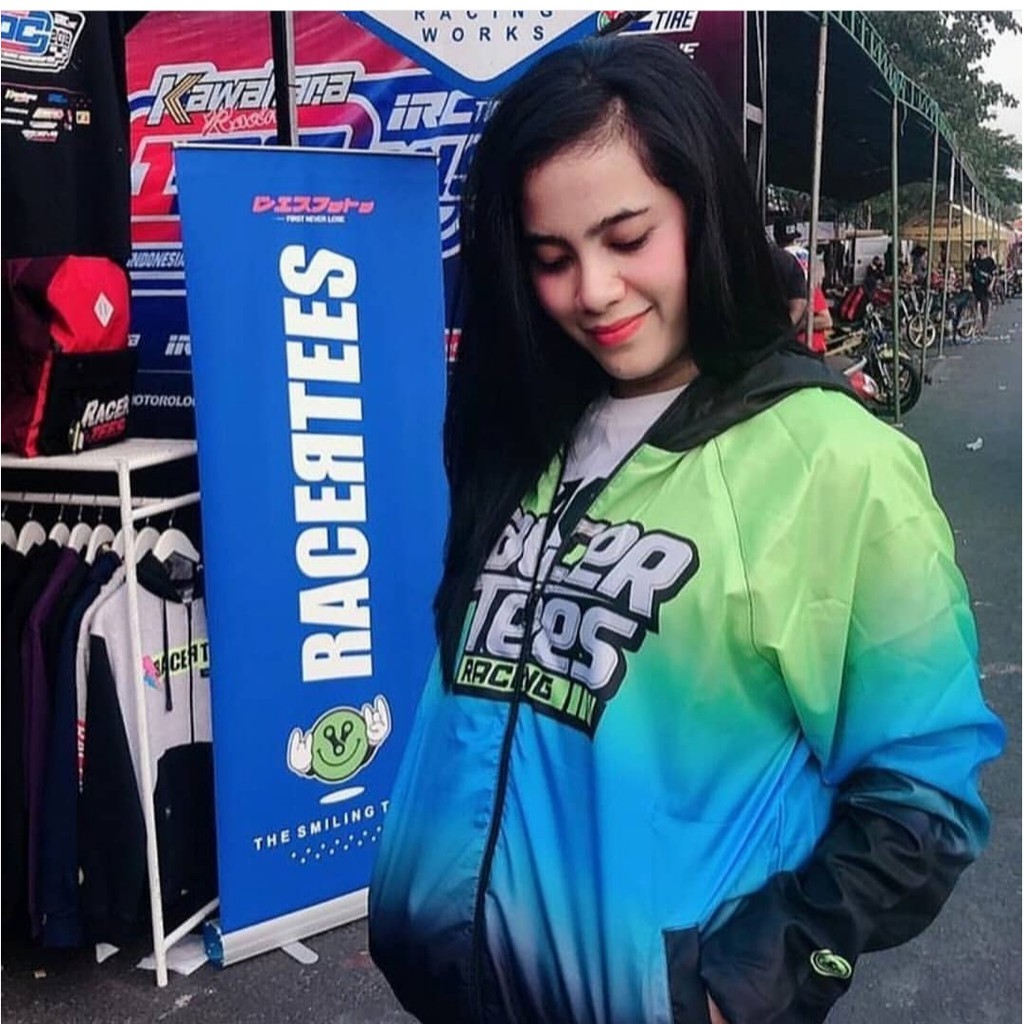 Jaket parasut Racertees original 100% ( GRATIS ONGKIR ! )