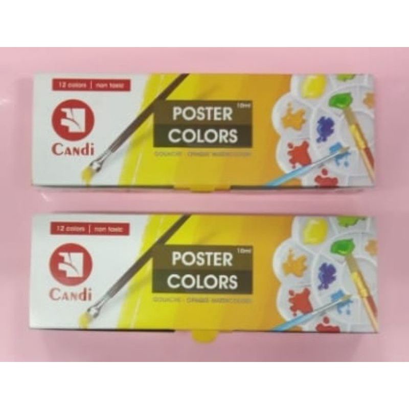 

Cat Poster Candi 12 Warna (10 ml)