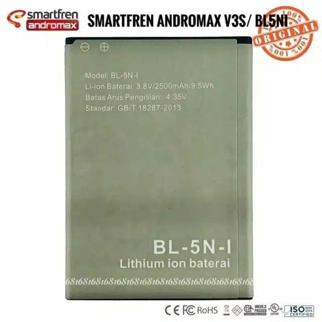 Baterai Batre Smartfren Andromax V3S BL5NI Battery andromax v3s