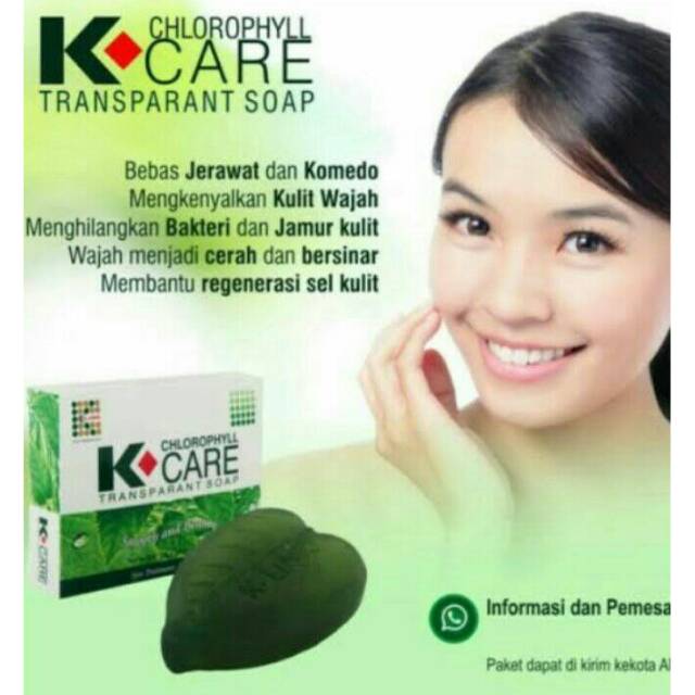 K-care transparant soap