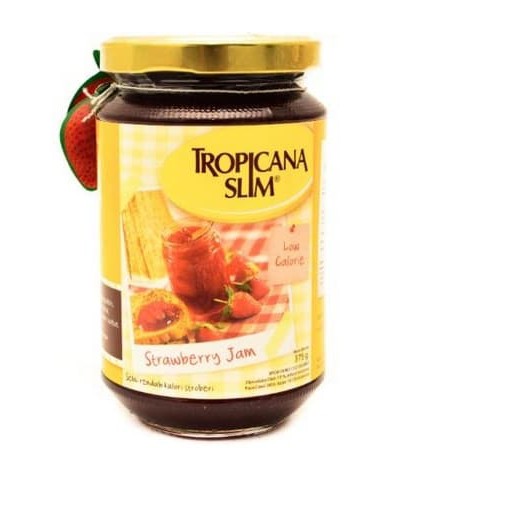 

Selai Strawberry | Tropicana Slim Strawberry Jam Low Calorine 375