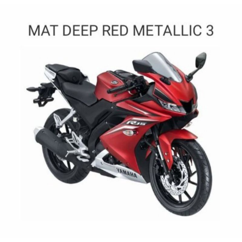 cover full body halus R15 vva v3 merah doff original asli original yamaha