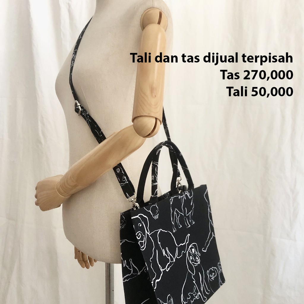 Strap Tas Tipis - Seri Guguk Corat Coret