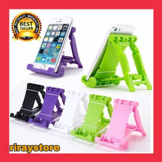 PALING LAKU Stand Holder Mobile Dudukan HP Gadget Docking warna