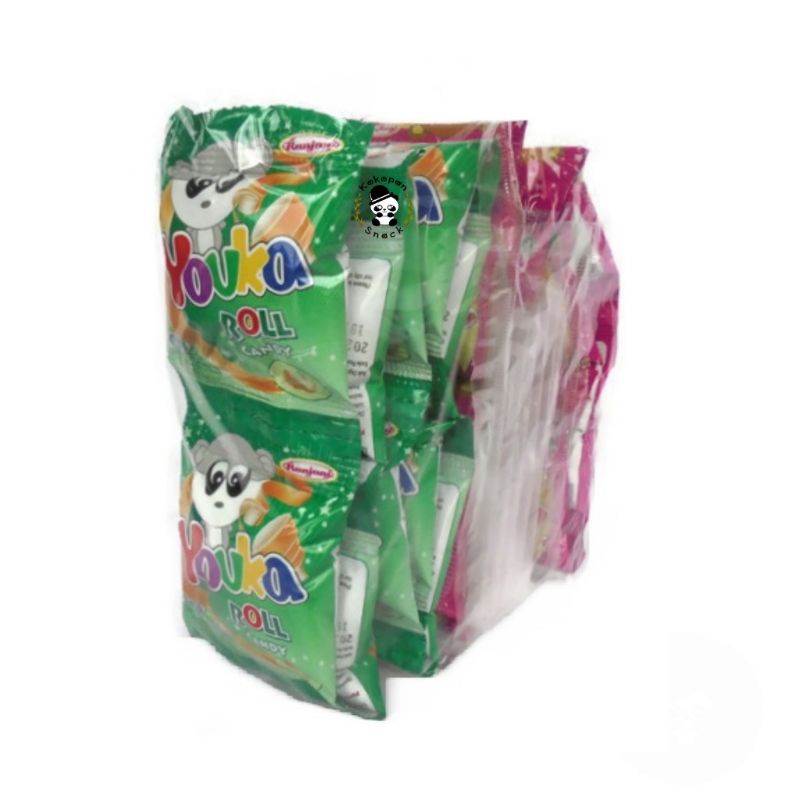 Permen gulung Youka Roll pack isi 20 pcs