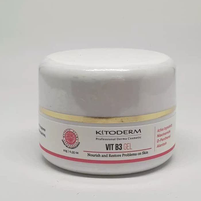 KITODERM VIT B3 GEL BPOM