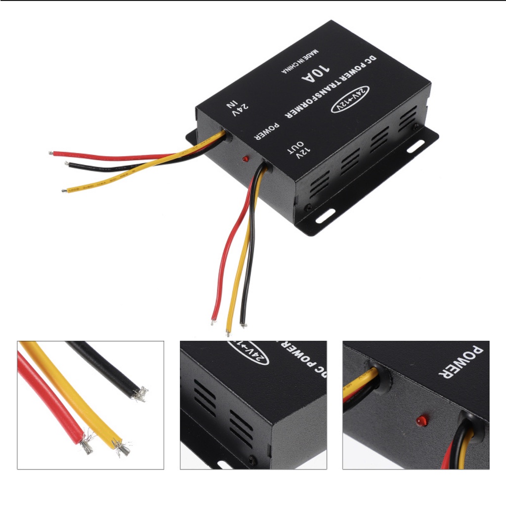 Step Down Converter inverter DC 24v ke 12v (10a/30a / 40a) - Harga per pc