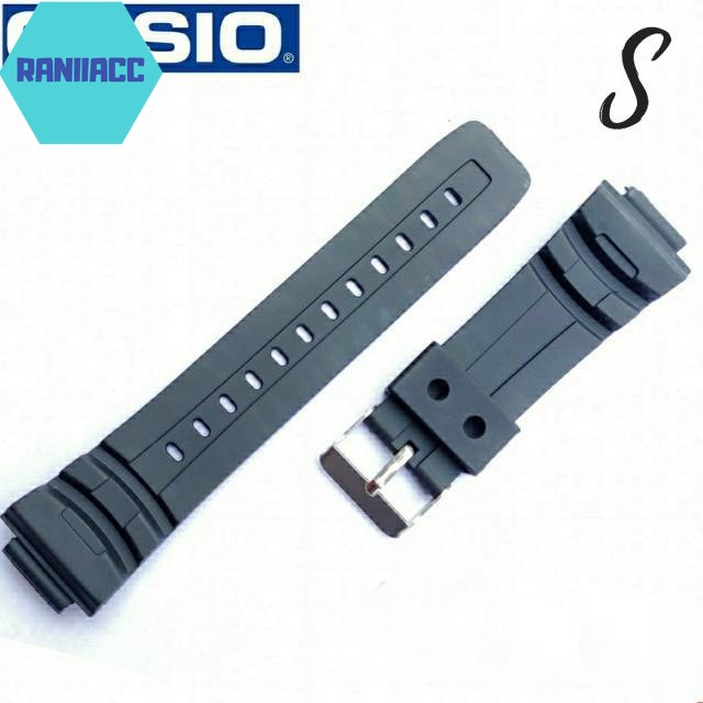 Tali Jam Tangan Casio AW590 AW591 AWR591 Rubber strap tali jam CASIO AW-590 AW-591 AWR-591