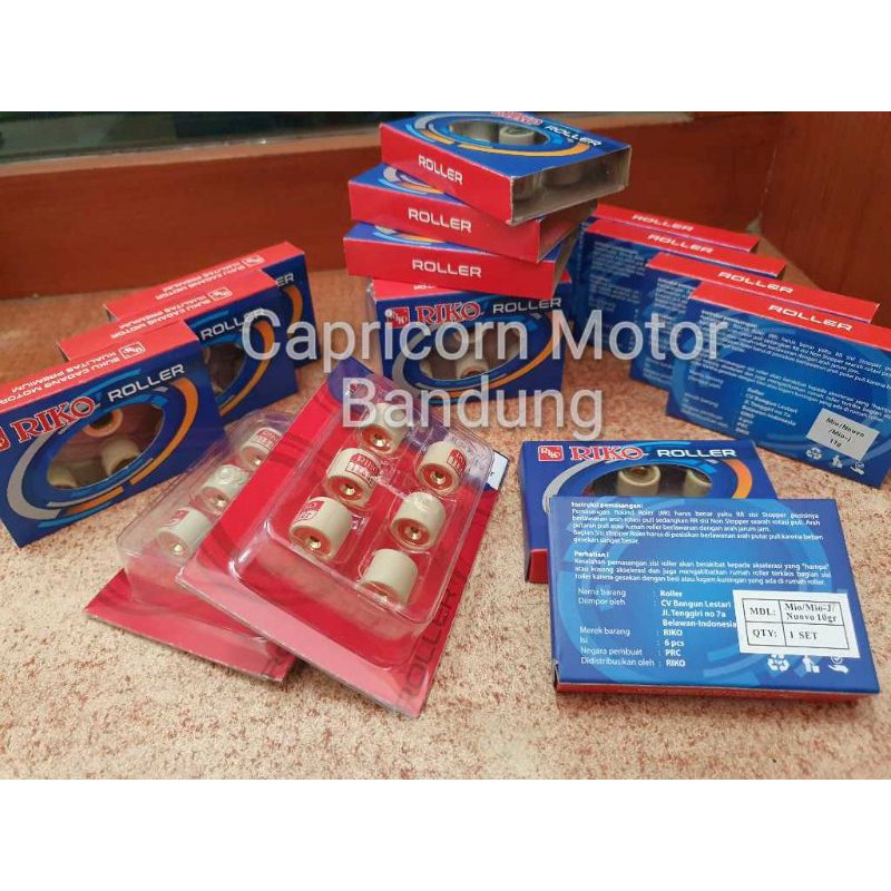 ROLLER LOLER ROLER MIO KARBU SOUL FINO SMILE J GT XRIDE 110 5 6 7 8 9 10 11 12 RIKO RACING gram