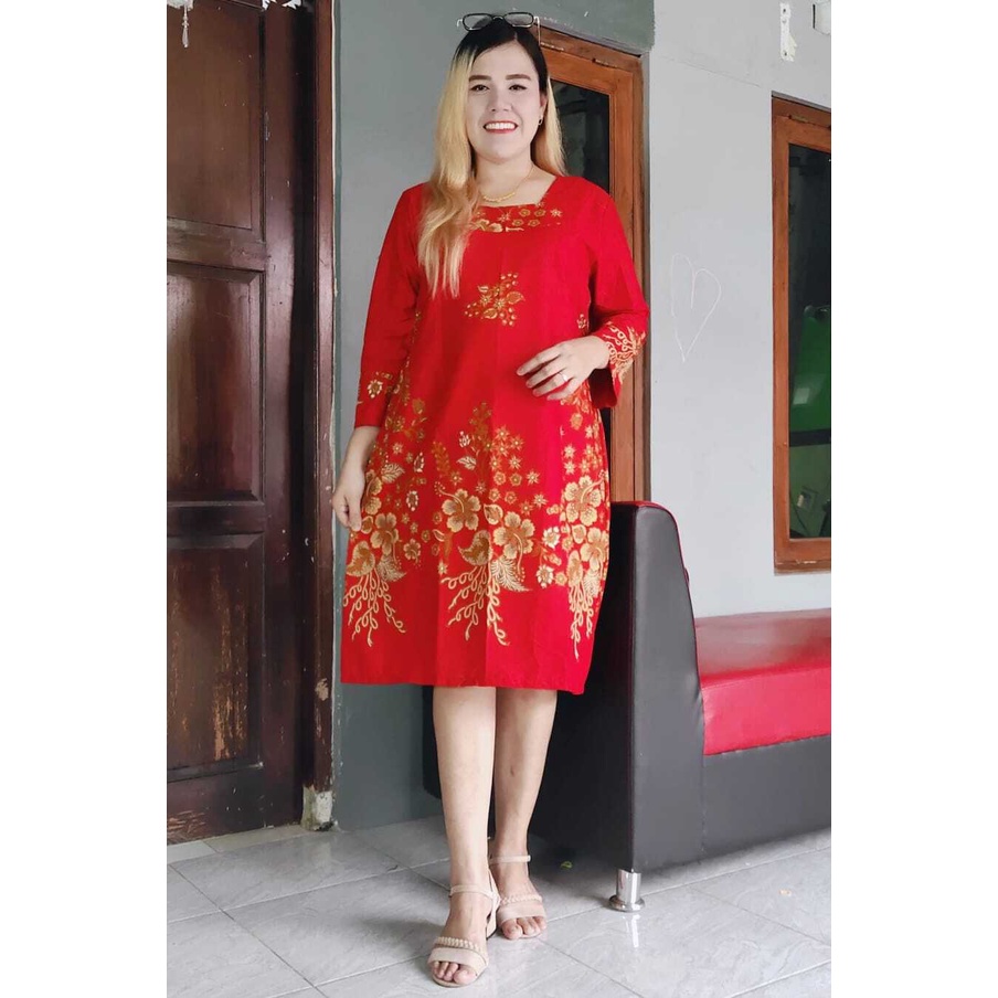 TUNIK LAPIS FURING JAHITAN BUTIK YENI BAGARIANG