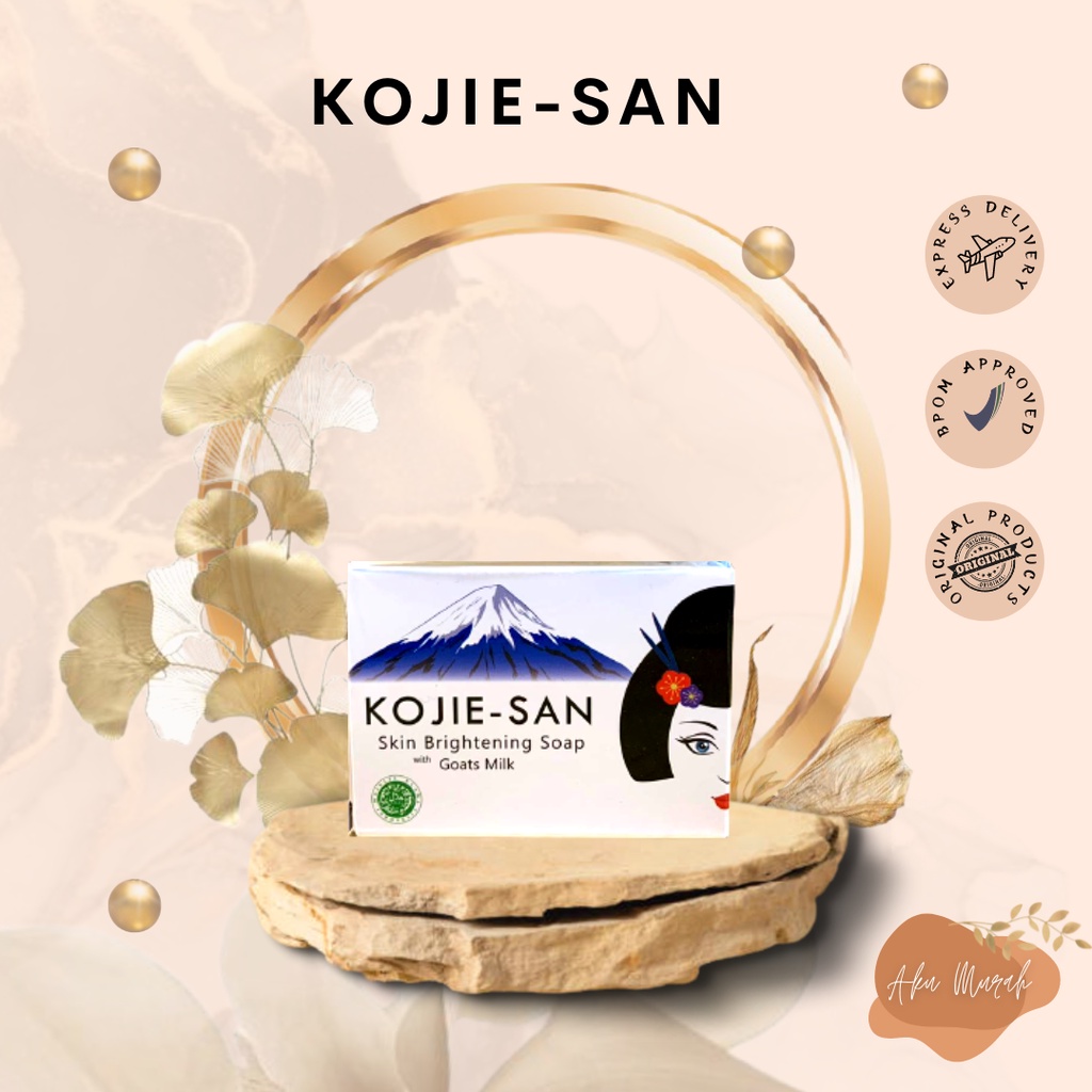 ✨ AKU MURAH ✨Kojie-San Brightening Soap with Goats Milk