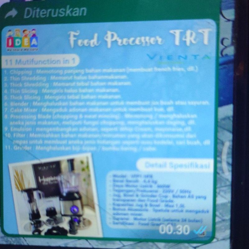 Food processor vienta