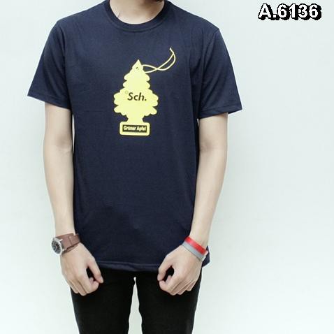 Jual Grosir Kaos | Kaos SCh A-6136 | Kaos Pria | Baju Murah | Distro