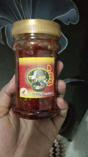 Sticker / Stiker Label Toko Makanan Sambal / Cabai / Chili / Hot Paper