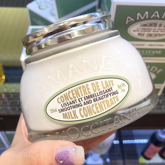 Loccitane Almond Lotion Amande Milk Concentrate De Lait Shopee Indonesia